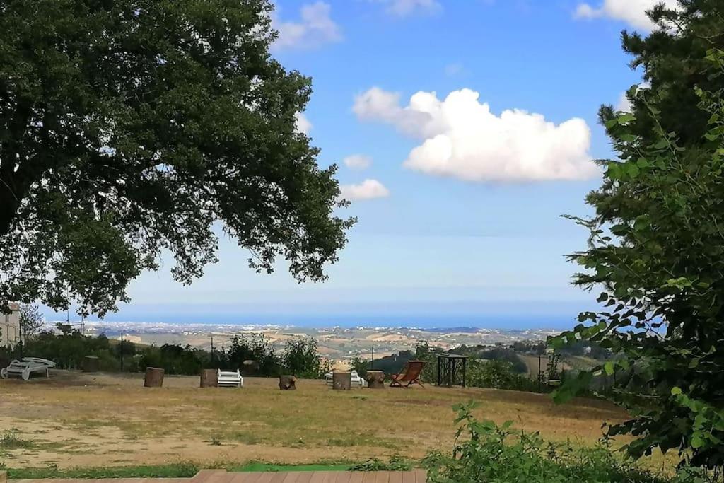 Casale San Teodoro - Mondaino Rn Villa Exteriör bild