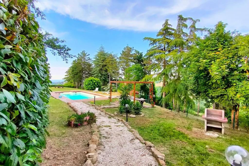 Casale San Teodoro - Mondaino Rn Villa Exteriör bild