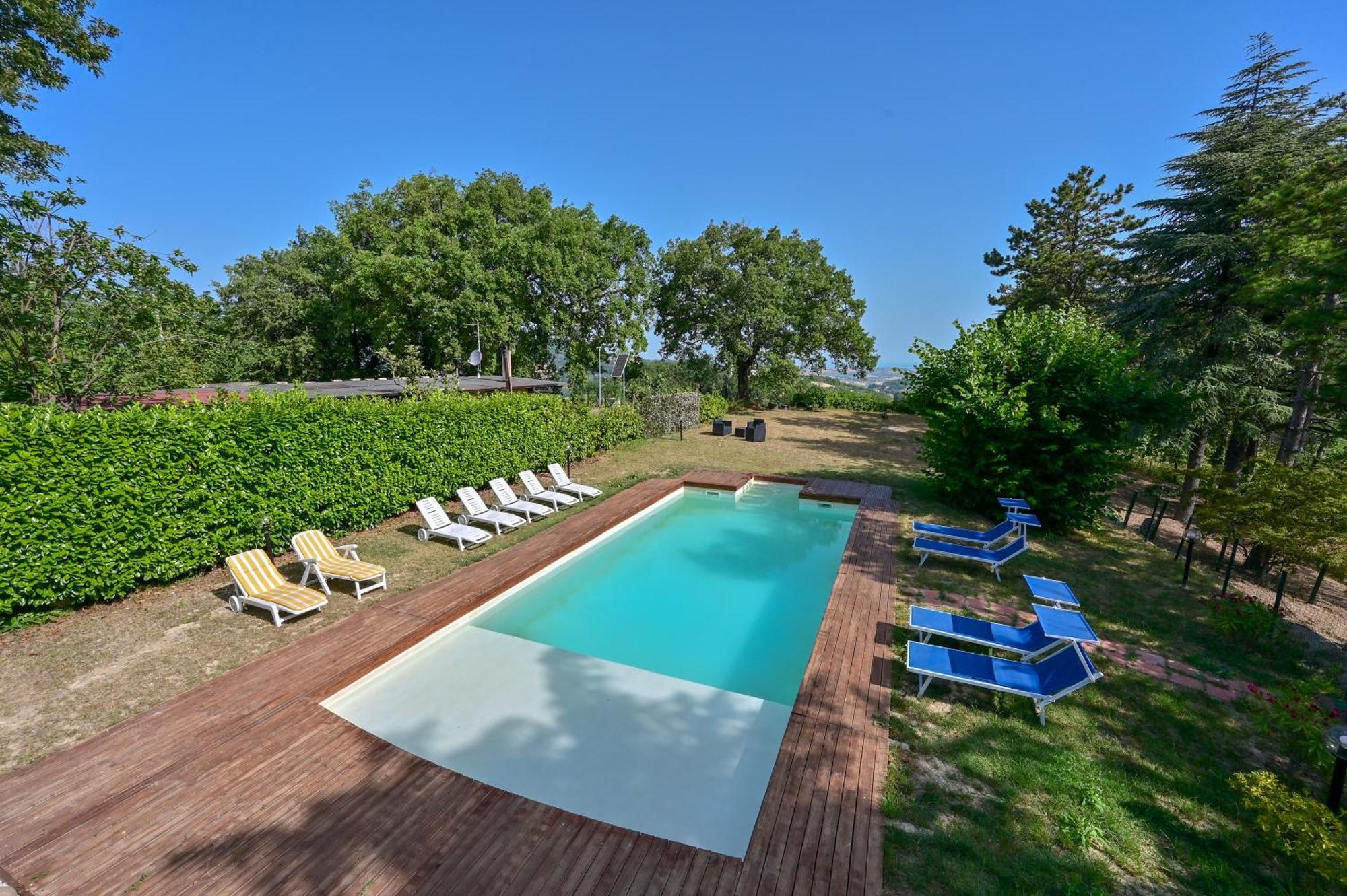 Casale San Teodoro - Mondaino Rn Villa Exteriör bild