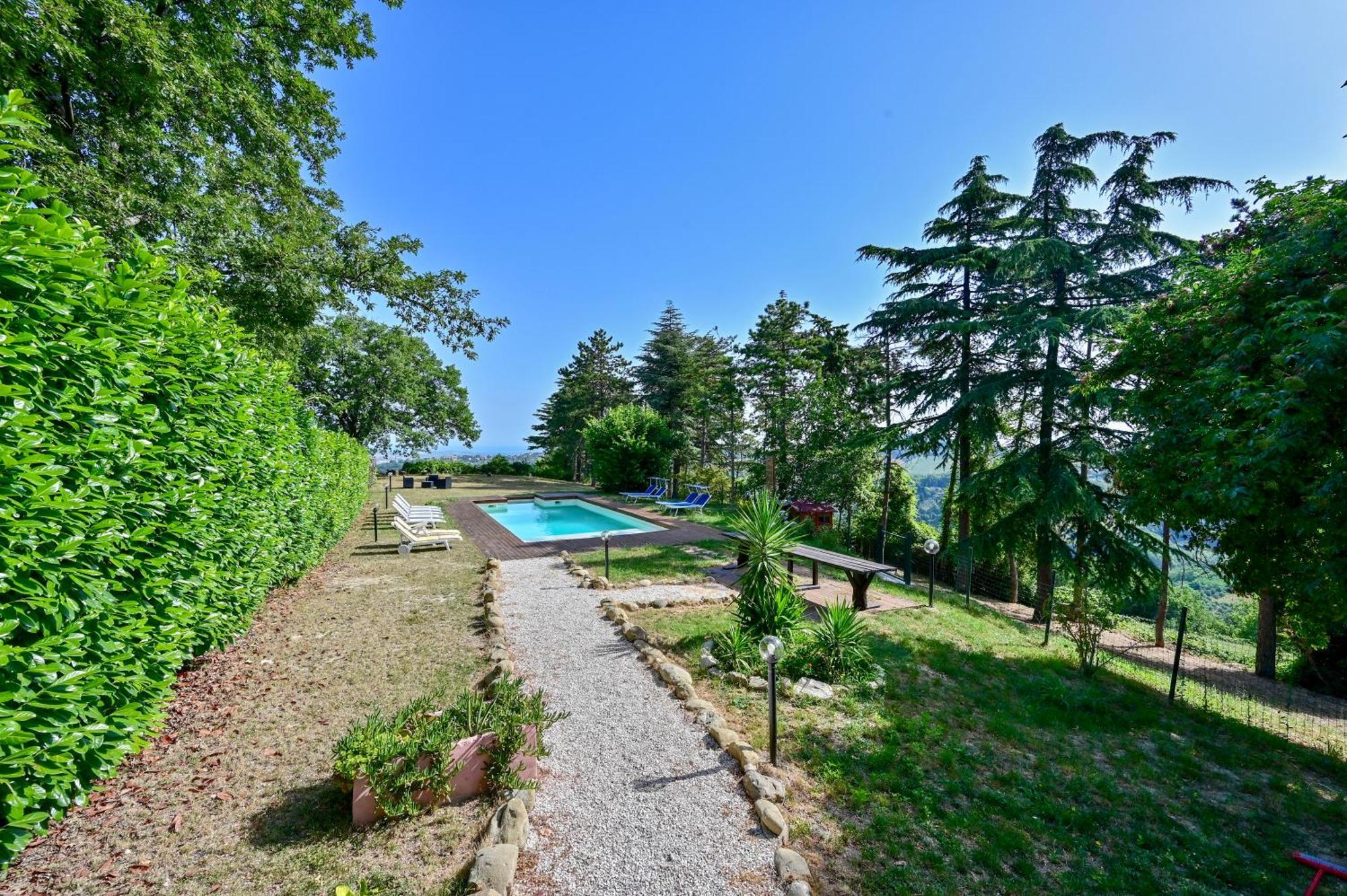 Casale San Teodoro - Mondaino Rn Villa Exteriör bild